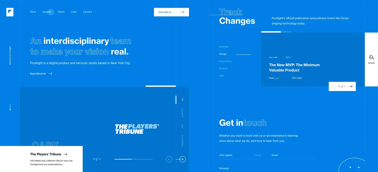 Postlight UX exploration 1