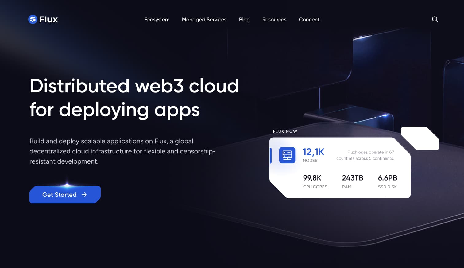 Original Flux Blender Render
