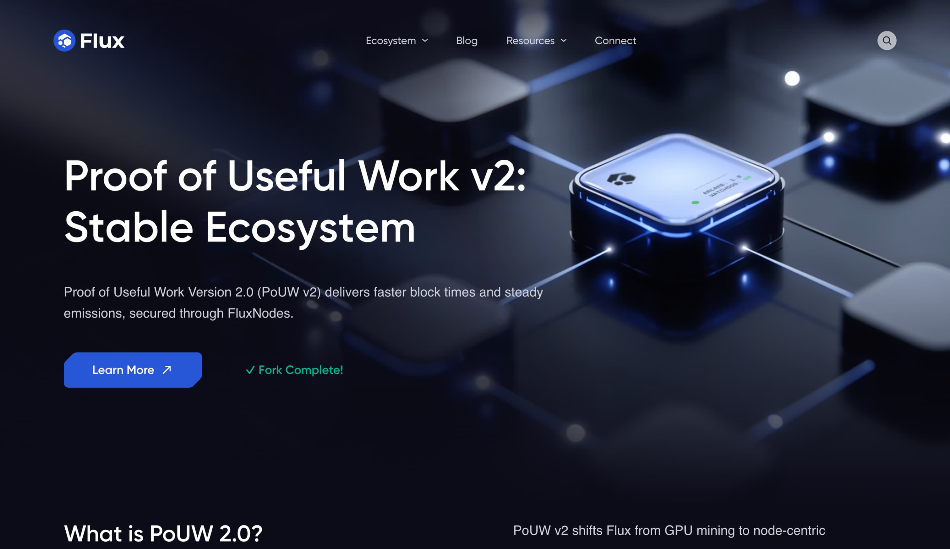 Original Flux Blender Render